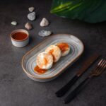 Блюдо овальное 24 × 13,8 см h 2,8 см Evolution Mont Blanc P.L. Proff Cuisine 1