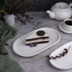 Блюдо овальное 27,5*15 см h2,3 см для подачи белое фарфор NEW P.L. Proff Cuisine 1