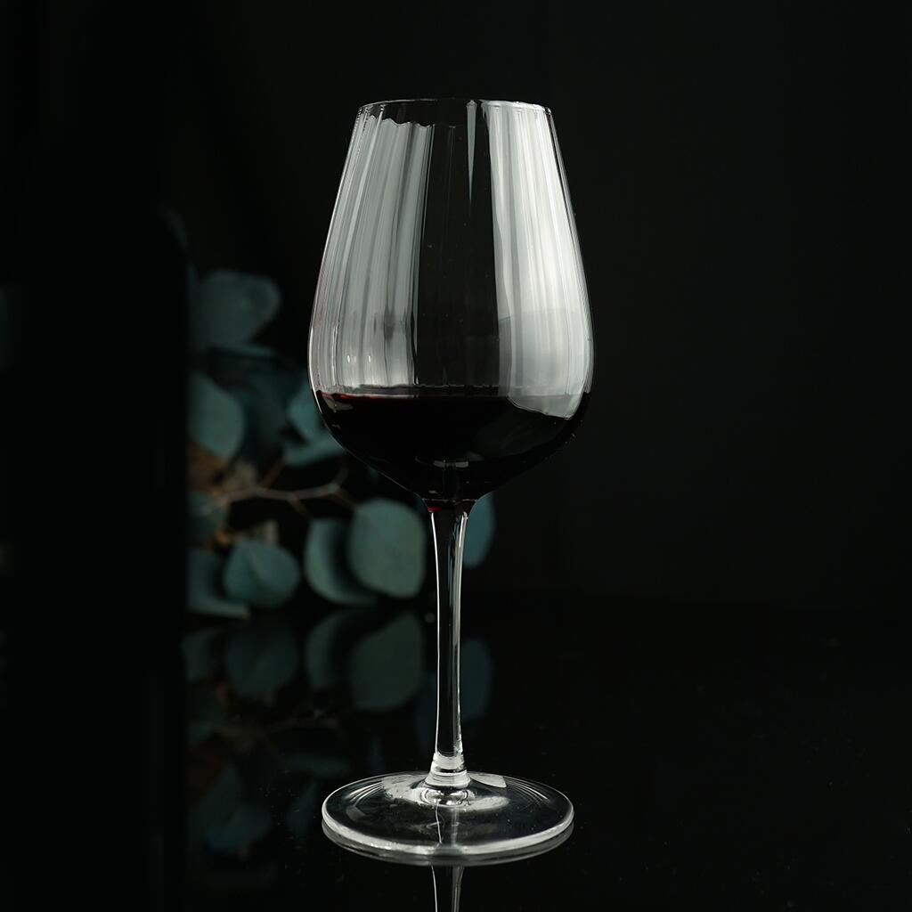 Бокал для вина 650 мл "Optical" d 9,5 см h23,5 см P.L. - BarWare [6] — P.L. BarWare