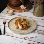 Тарелка с бортом d 27 см h1,8 см Brown Spider Silk P.L. Proff Cuisine 1