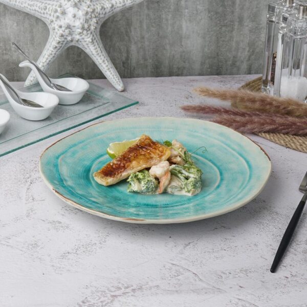 Тарелка мелкая d 26,5 см h 3 см Sea Blue Frutti di Mare P.L. Proff Cuisine
