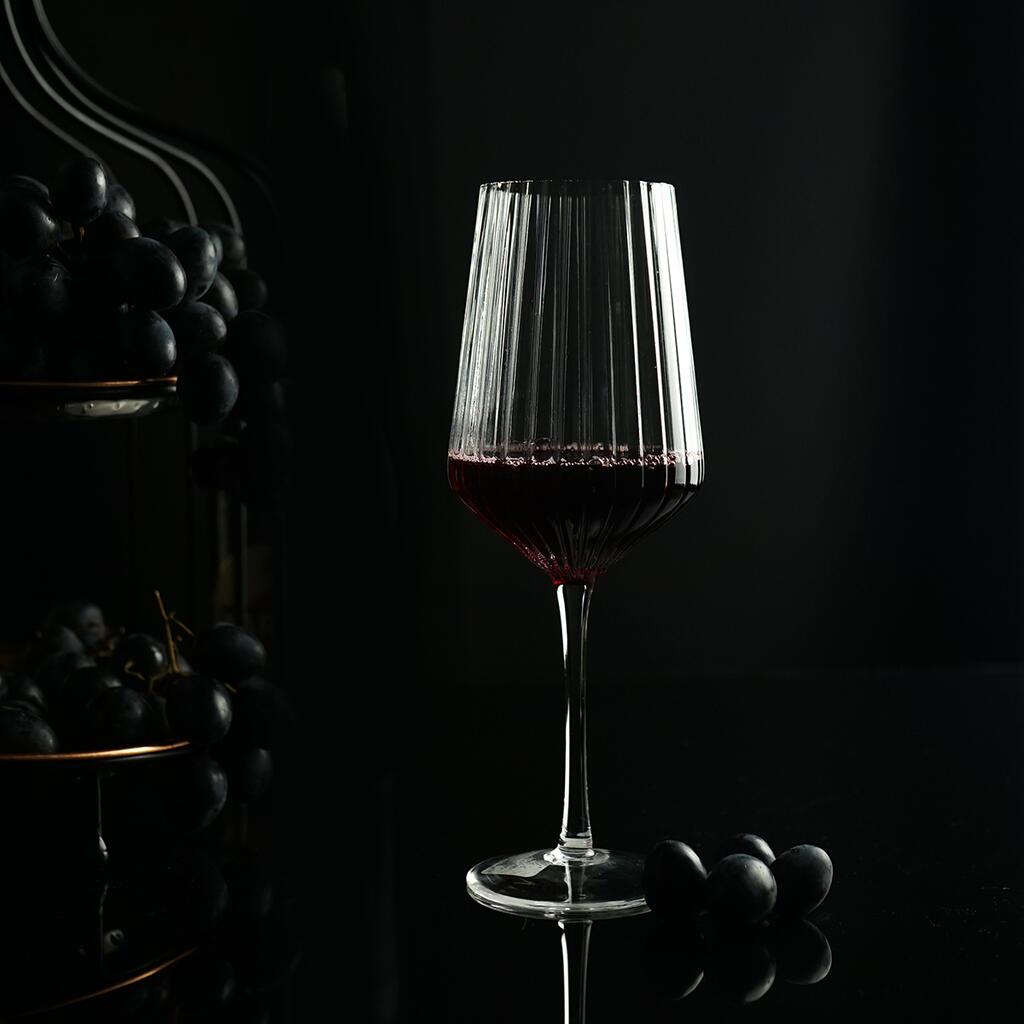 Бокал для вина 485 мл "Streak Optical" d 8,6/6,5 см h24,5 см P.L. - BarWare [6]