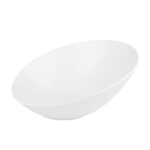 Салатник 150 мл d 17,5 см h8/3 см скошенный белый фарфор P.L. Proff Cuisine 2