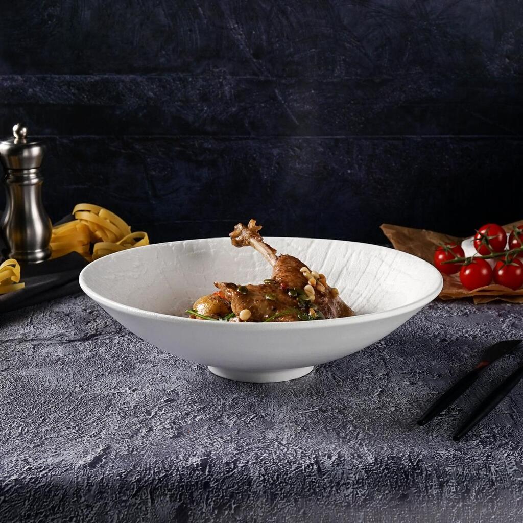 Салатник 1300 мл d 25 см h6,8 см White Raw Wood P.L. Proff Cuisine