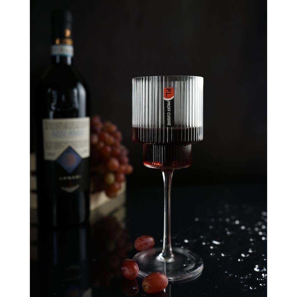 Бокал для вина 350 мл "ProBar Optical" d 7,5 см h21 см P.L. - BarWare [6] — P.L. BarWare