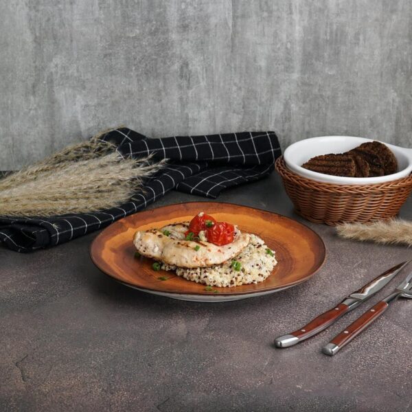 Тарелка мелкая d 23 см h 2,7 см Wood Fusion P.L. Proff Cuisine