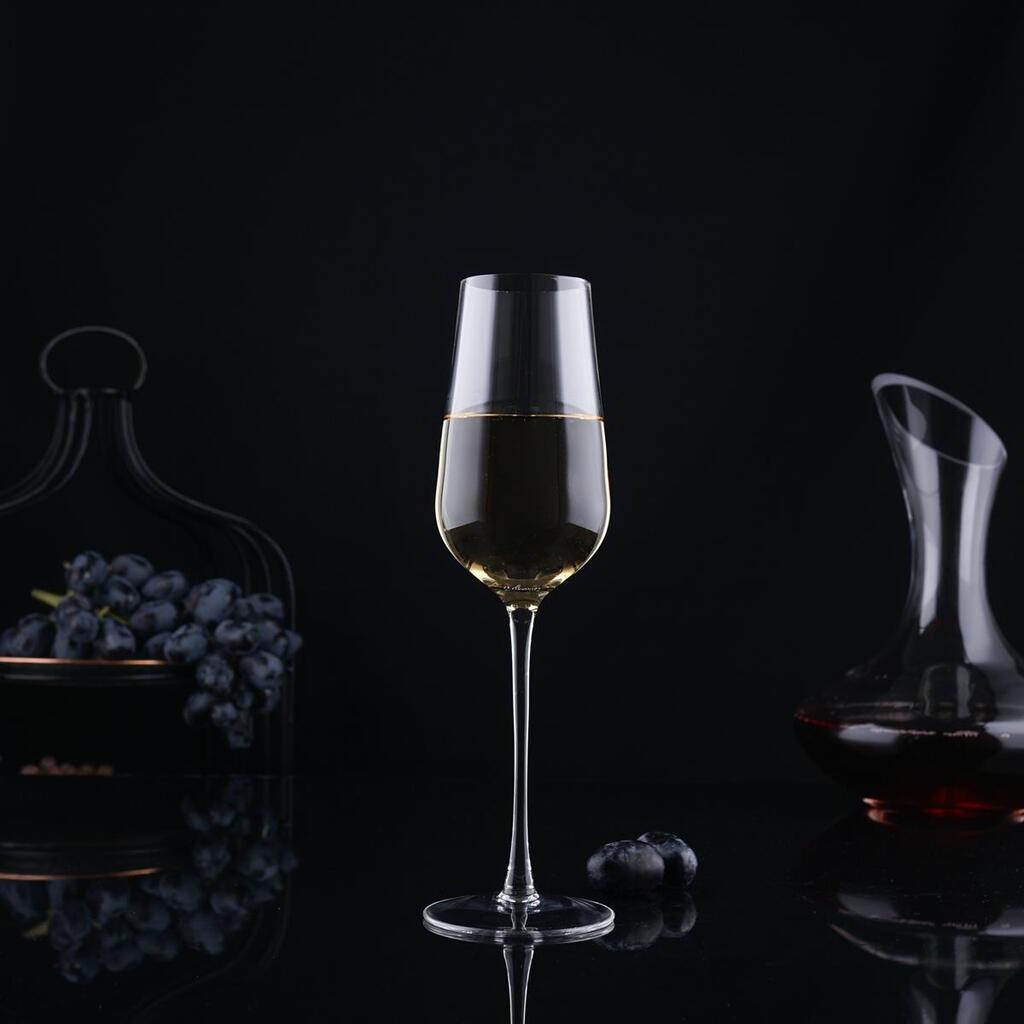 Бокал-флюте для шампанского 250 мл хр. "Шале" d 6,5 см h23 см P.L. - BarWare [6] — P.L. BarWare