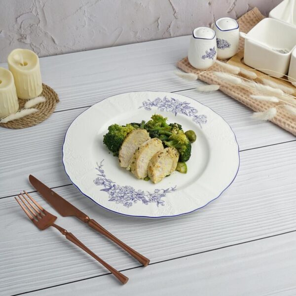 Тарелка мелкая d 27 см h 1,7 см Sea Flower P.L. Proff Cuisine