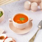 Бульонная пара 390 мл d10,3 см h7 см Aristocrat Peach Tea Stackable Noble 2