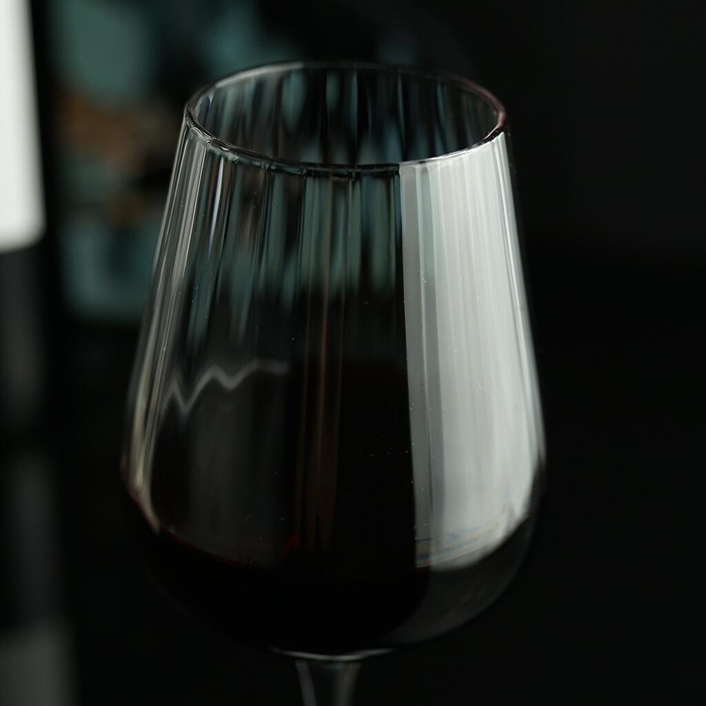 Бокал для вина 330 мл "Optical" d 7,7 см h22 см P.L. - BarWare [6] — P.L. BarWare