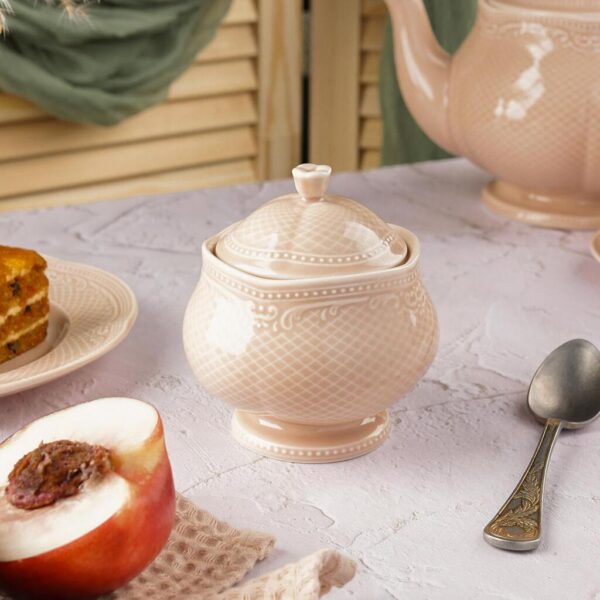 Сахарница 220 мл d9,5 см h10 см Aristocrat Peach Tea Noble