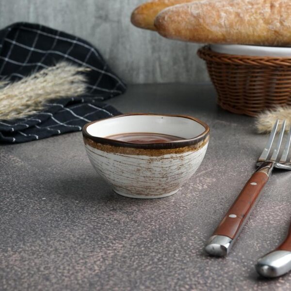 Соусник 80 мл d 7,4 см h 3,7 см круглый Wood Fusion P.L. Proff Cuisine