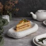 Блюдо овальное для подачи 25,5*15 см h4,5 см Organic белое фарфор P.L. Proff Cuisine 2