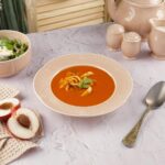 Тарелка глубокая 325 мл d23,2 см h4 см для пасты Aristocrat Peach Tea Noble 2