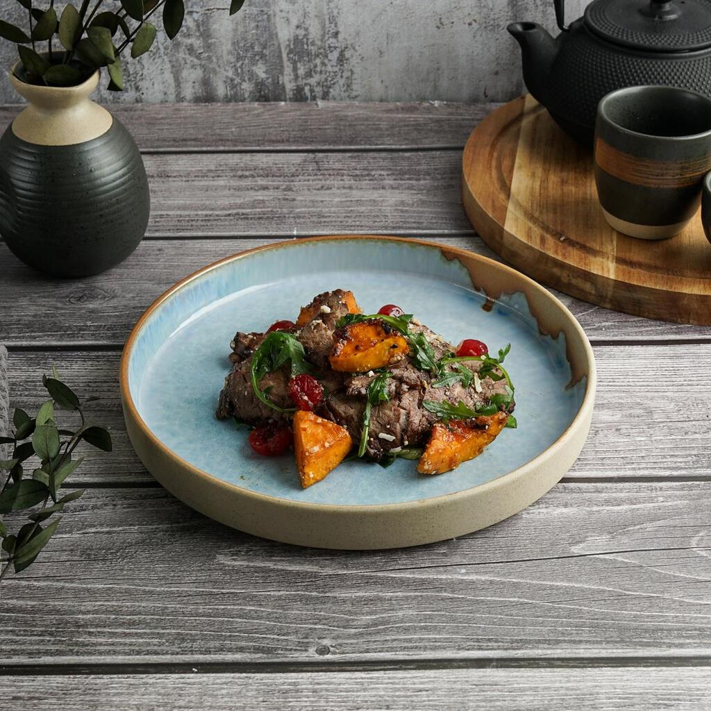 Тарелка с бортом d 23 см h2,9 см Blue Panasia P.L. Proff Cuisine