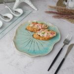 Блюдо для подачи 23,5 × 21,5 см h 2,5 см Sea Blue Frutti di Mare P.L. Proff Cuisine 1