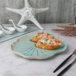 Блюдо для подачи 23,5 × 21,5 см h 2,5 см Sea Blue Frutti di Mare P.L. Proff Cuisine 3
