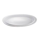 Блюдо овальное 30 см h2,3 см для подачи белое фарфор NEW P.L. Proff Cuisine 2