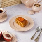 Тарелка 21 см h2,5 см Aristocrat Peach Tea Noble 1