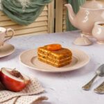 Тарелка 21 см h2,5 см Aristocrat Peach Tea Noble 2