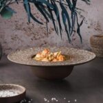 Тарелка глубокая 350 мл d 23 см h6,5 см для пасты/супа Brown Untouched Taiga P.L. Proff Cuisine 1
