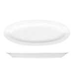 Блюдо овальное 40*16 см h3,5 см белое фарфор P.L. Proff Cuisine 2