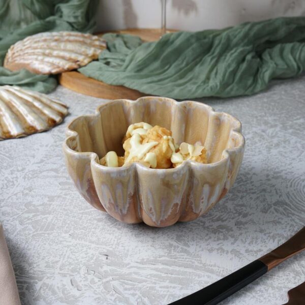 Салатник 450 мл d 14 см h 7 см емкость для закусок Pearl Shell Frutti di Mare P.L. Proff Cuisine