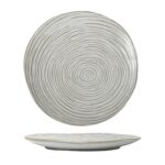 Тарелка 20,5 см h2,5 см Gray Whirlpool Frutti di Mare P.L. 2