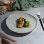 Тарелка 25 см h3 см Gray Whirlpool Frutti di Mare P.L. 2