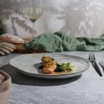 Тарелка 25 см h3 см Gray Whirlpool Frutti di Mare P.L. 3
