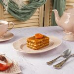 Блюдо овальное 24,8×18 см h2,9 см Aristocrat Peach Tea Noble 2