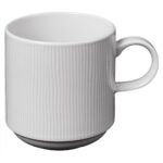 Кружка 370 мл белая d 8,5 см h9,1 см Neo Silk Stackable Noble 2