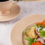 Тарелка d23 см h2,3 см Aristocrat Peach Tea Noble 2