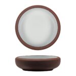 Салатник 400 мл d 16 см h4,6 см White Matt New Brown Taiga P.L. Proff Cuisine 2