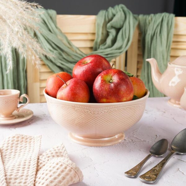 Салатник 1800 мл d21 см h10,2 см Aristocrat Peach Tea Noble