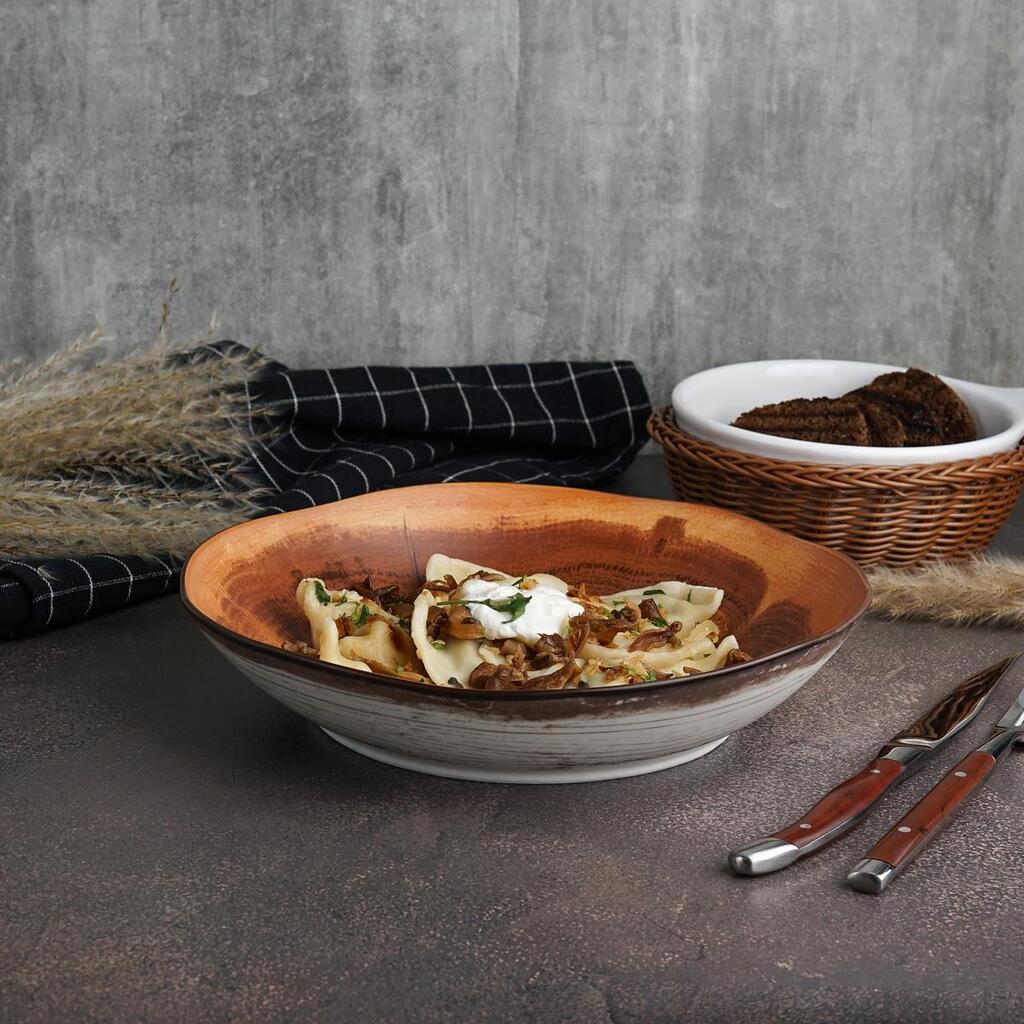 Салатник 1100 мл d 23 см h 5,1 см Wood Fusion P.L. Proff Cuisine