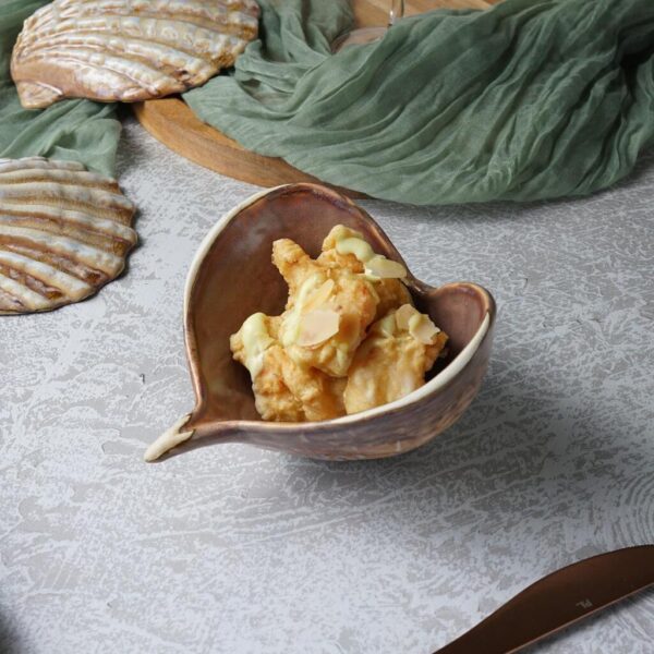 Салатник 100 мл 13 × 13 см h 8,5 см Pearl Shell Frutti di Mare P.L. Proff Cuisine