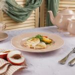 Тарелка d27 см h3,2 см Aristocrat Peach Tea Noble 2
