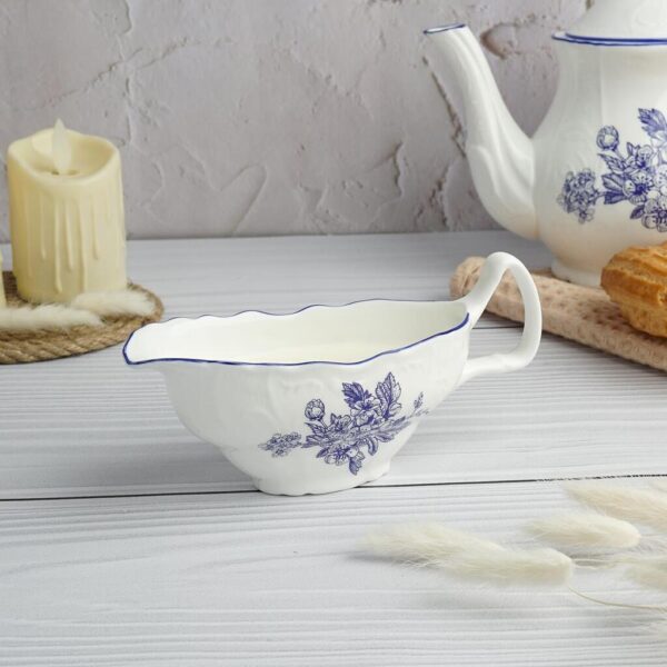 Соусник 100 мл 16,5 × 5,5 см h 5,6 см с ручкой Sea Flower P.L. Proff Cuisine
