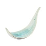 Блюдо для подачи 21 × 7,4 см h 13,5 см для закусок Sea Blue Leaf Frutti di Mare P.L. Proff Cuisine 2