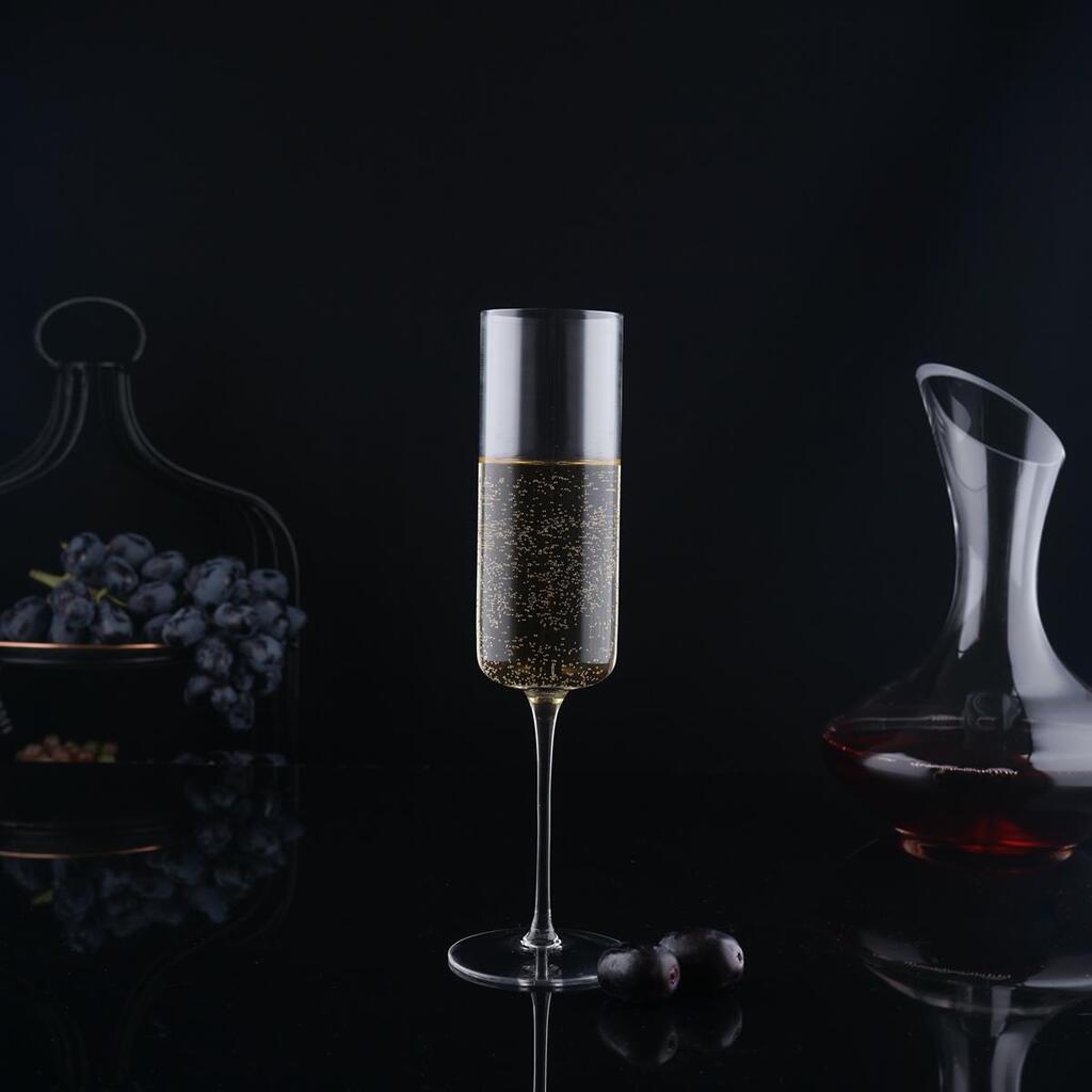 Бокал-флюте для шампанского 230 мл хр. "1873" d 5,2 см h23,5 см P.L. - BarWare [6] — P.L. BarWare