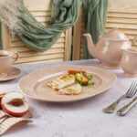 Блюдо овальное 36,5×27,2 см h2,8 см Aristocrat Peach Tea Noble 2