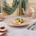 Тарелка d30 см h3,5 см Aristocrat Peach Tea Noble 2